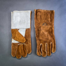 Cargar imagen en el visor de la galería, GUANTES PARRILLEROS 100% Cuero PAMPA CORDILLERA