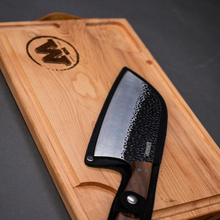 Cargar imagen en el visor de la galería, PACK KANGKAWE PANGUIPULLI (TABLA + MACHETE C/FUNDA DE CUERO)