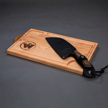 Cargar imagen en el visor de la galería, PACK KANGKAWE PANGUIPULLI (TABLA + MACHETE C/FUNDA DE CUERO)