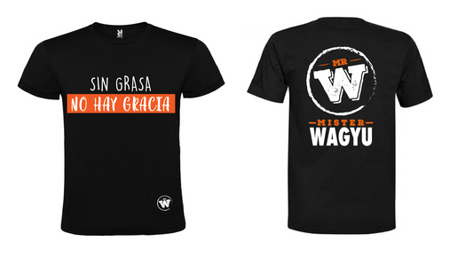 POLERA Mr.W "SIN GRASA NO HAY GRACIA"