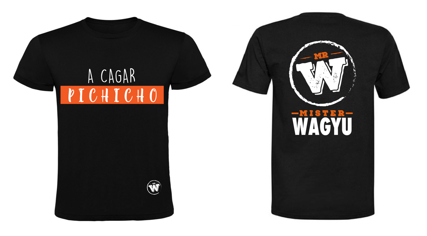 POLERA Mr.W "A CAGAR PICHICHO"