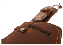 Cargar imagen en el visor de la galería, MACHETE 7&quot; RIÑIHUE C/ FUNDA DE CUERO
