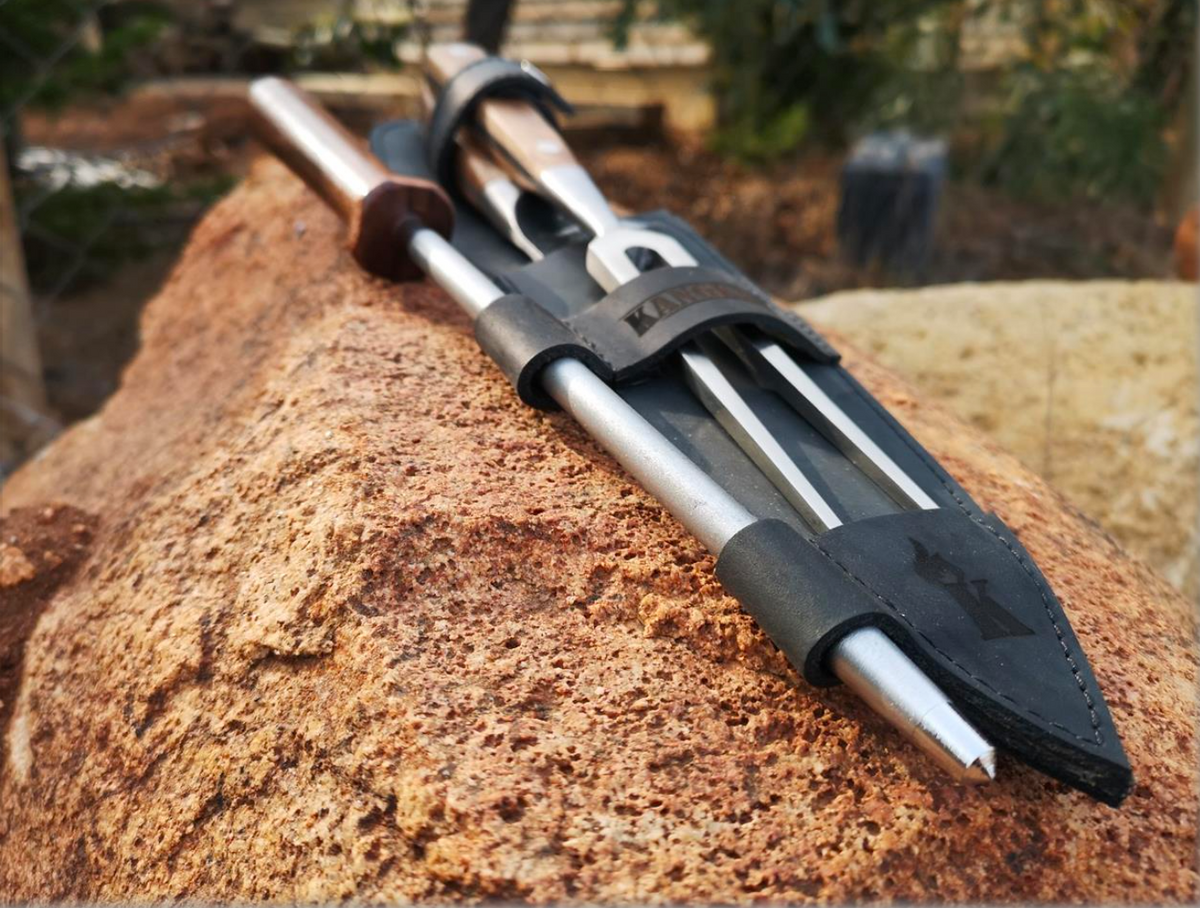 TRILOGIA CURACAVI (CUCHILLO CURACAVI + PINCHO PRO + ASTIL)