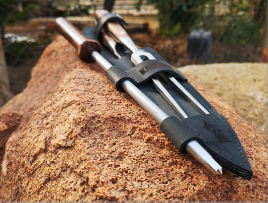TRILOGIA CURACAVI (CUCHILLO CURACAVI + PINCHO PRO + ASTIL)