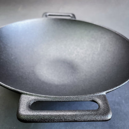 WOK FIERRO FUNDIDO + TAPA MADERA Mr.W