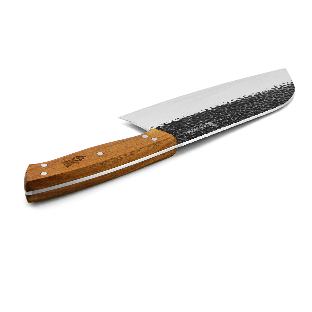 MACHETE 8" BLACK PANGUIPULLI C/ FUNDA DE CUERO